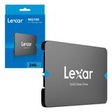 Hd Ssd 240gb Lexar Nq100, Leitura 550mb/s, 2.5&quot; Sata Iii