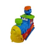 Brinquedo Trenzinho Com Boneco Teddy De Plástico Infantil
