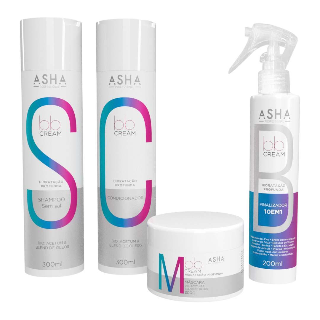 Asha Kit Bb Cream Hidratação Profunda - Carrefour