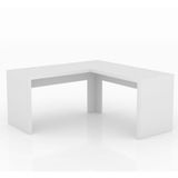 Mesa Para Escritório Em L Angular Me4116 Branco