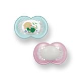 Chupeta Mam 6 Meses Fase 2 Bico Silicone Skinsoft Embalagem