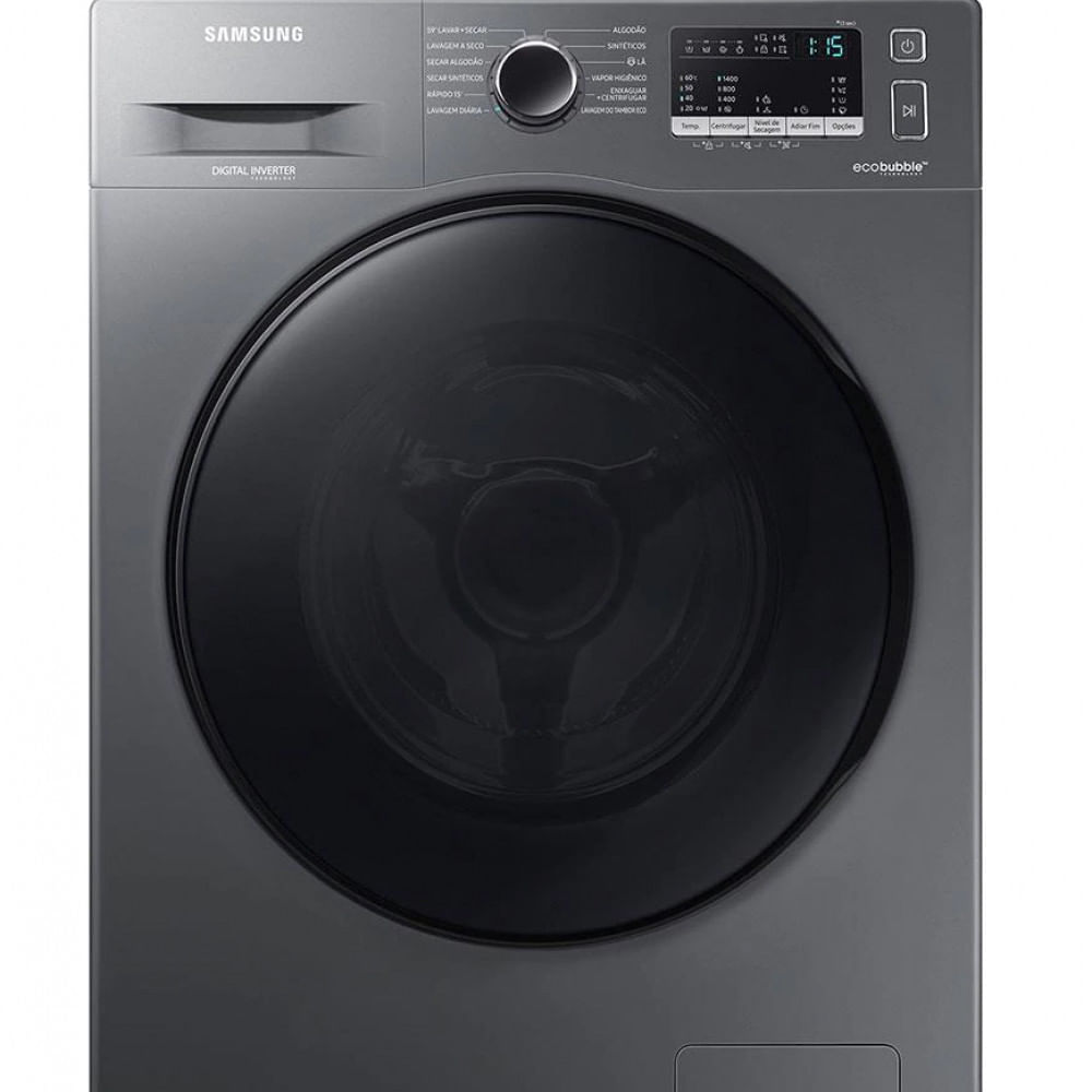 Lava E Seca Samsung Wd11a 3 Em 1 Look Com Ecobubble E Lavagem A Seco Wd11a4453bx 11 Kg