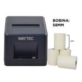 Impressora Térmica Waytec Wp-50 58mm Tickets Ifood N/fiscal