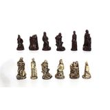 Peças De Xadrez Em Resina - Coleção Vikings 773