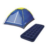 Barraca 2 Pessoas Iglu + Colchão Solteiro Inflável Mor