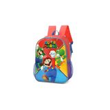 Mochila Escolar De Costas Super Mario Bros Nintendo Original