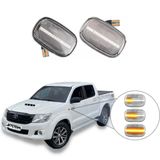 Par Pisca Seta Sequencial Toyota Hilux Sr Srv Para-lama Led