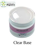 Gel Para Unhas De Gel Helen Color Silver - Clear Base 20g