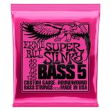 Cordas Baixo Cordas Níquel Ernie Ball Super Slinky 040-125