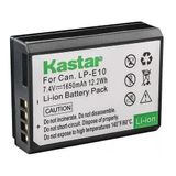 Bateria De Alta Capacidade Kastar Lp-e10 1650mah Para Canon