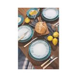 Prato Sobremesa Porcelana Tramontina Decorada Clarice 19cm