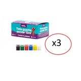 Tinta Guache Escolar 15 Ml 6 Unidades Lavável- 18un