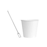 Kit Café Cafezinho Empresa Copo Com Mexedor