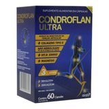 4 Un Condroflan Ultra Magnesio Colageno Tipo Ii 60 Cápsulas