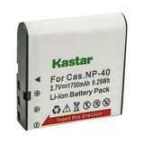 Bateria De Alta Capacidade Para Casio Kastar Cnp-40 1700mah