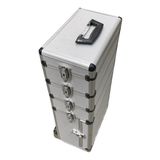 Carrinho Maleta Ferramenta Aluminio Caixas Empilháveis 250kg