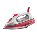 Ferro A Vapor Mondial Base Cerâmica Vermelho Fvn-01-o - 127v