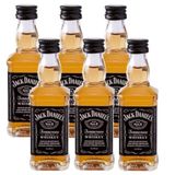 Miniatura Mini Whisky Jack Daniel&#39;s 50ml 12 Unidades