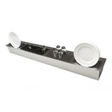 Canal Organizador Para Balcão 150cm Industrial Bancada