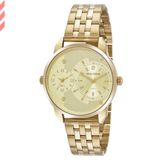 Relogio Feminino Dourado Mondaine 32456lpmvde1