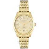 Relogio Technos Feminino Dourado Pequeno Social Classico