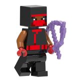 Boneco Blocos De Montar Ninja Minecraft