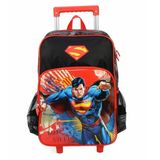 Mochila De Carrinho Super Homem Escolar Casual Meninos
