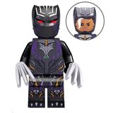 Boneco Blocos Montar Pantera Negra Armadura Shuri Wakanda