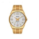 Relógio Orient Masculino Dourado Mgss1162