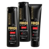 Kit Bio Extratus Força Pimenta Sh Condicionador 350ml