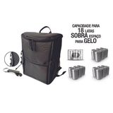 Mochila Bolsa Térmica Cooler 10l Anti Vazamento