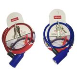 Trava Cadeado Para Bicicleta 65cm Com Chave Wellmix