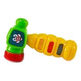Brinquedo Martelinho Baby Colorido Musical Com Som E Luz