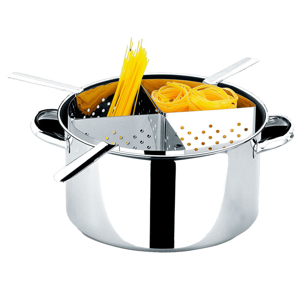 Espagueteira Brinox Savoy 1075/200 Com 4 Divisões 10 L