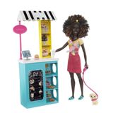 Boneca Barbie Playset Barraca De Doces - Mattel Hgx54