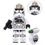 Boneco Blocos De Montar 212th Clone Gunner D-0 Star Wars