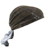 Bandana Touca Estampada Nautika Fisher FPS 50 Marrom Tam Único Unisex