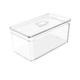 Caixa Organizadora Clear Fresh 5 L Transparente Cozinha Ou