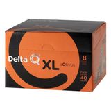 40 Cápsulas Delta Q Café Aqtivus Int. 8 Pack Econômico