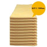 Kit 100 Panos De Microfibra Detailer 330gsm