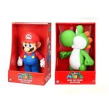 Super Mario E Yoshi - Kit 2 Bonecos Grandes