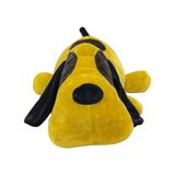 Cachorro Mostarda Deitado 48cm - Pelúcia