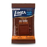Chocolate Linea 13g Zero Açúcar Ao Leite Zero Lactose