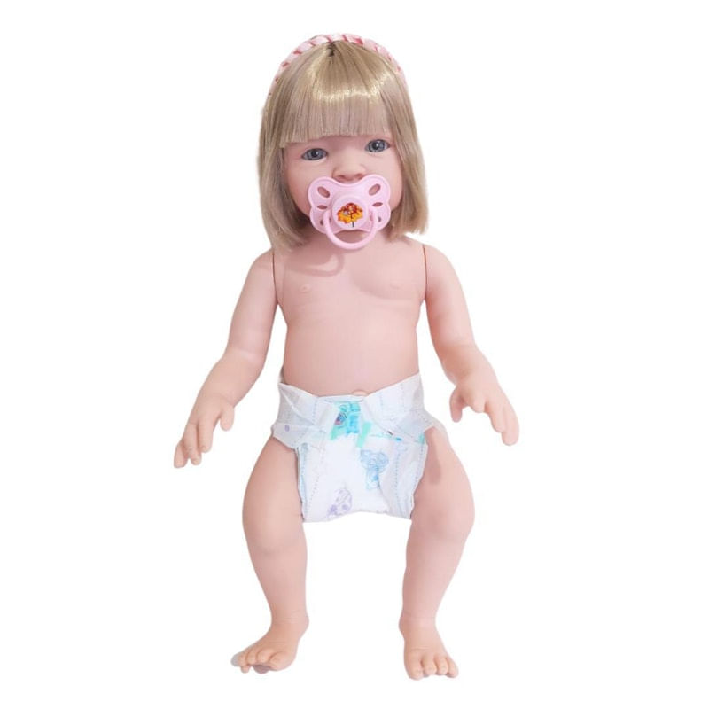 Bebe Reborn Barato De Silicone De 100 Reais