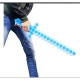 Brinquedo Espada Minecraft Game, Ninja, Com Luz E Som 58 Cm