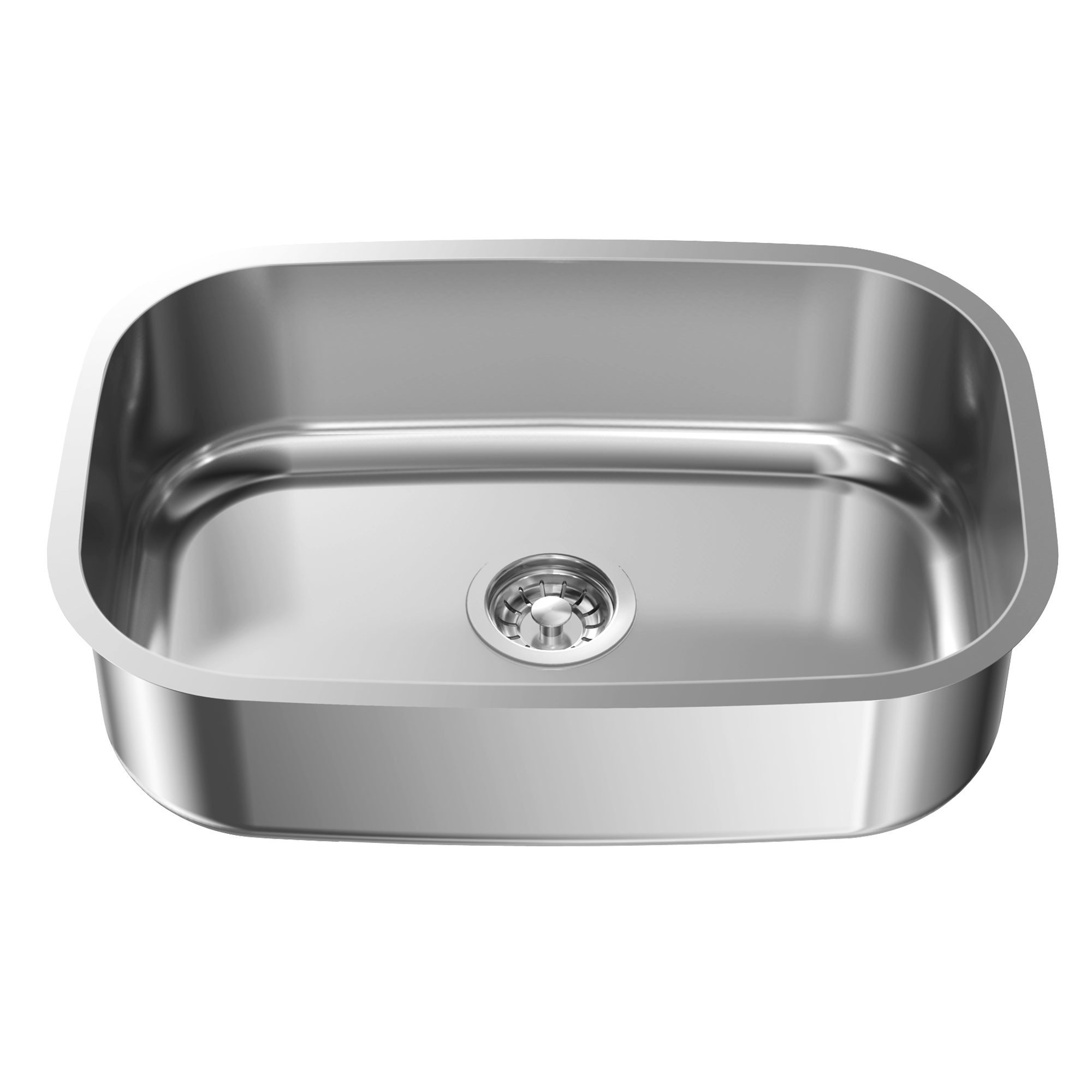 Cuba para Cozinha Pia Inox N1 46x30x13,5mm com Válvula GhelPlus Inox