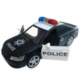 Carro de Policia com luz e sirene -  Shiny Toys