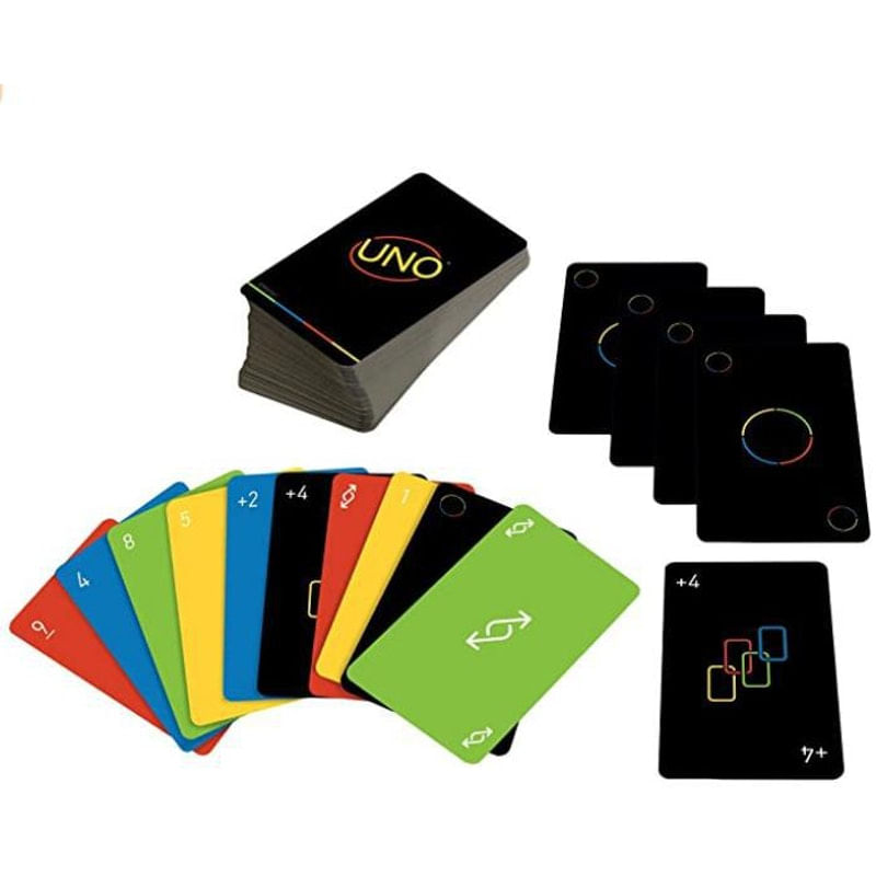 Jogo de cartas uno minimalista copag - novo modelo - lançamento - original  mattel c/nfEsta edição especial do uno, o jogo de correspondência de ca  - Carrefour