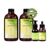 Kit Pantovin - Shampoo Máscara Tônico Leave-in Nano Keratin