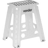Banqueta Plástica Dobrável Altura 450mm - Vonder